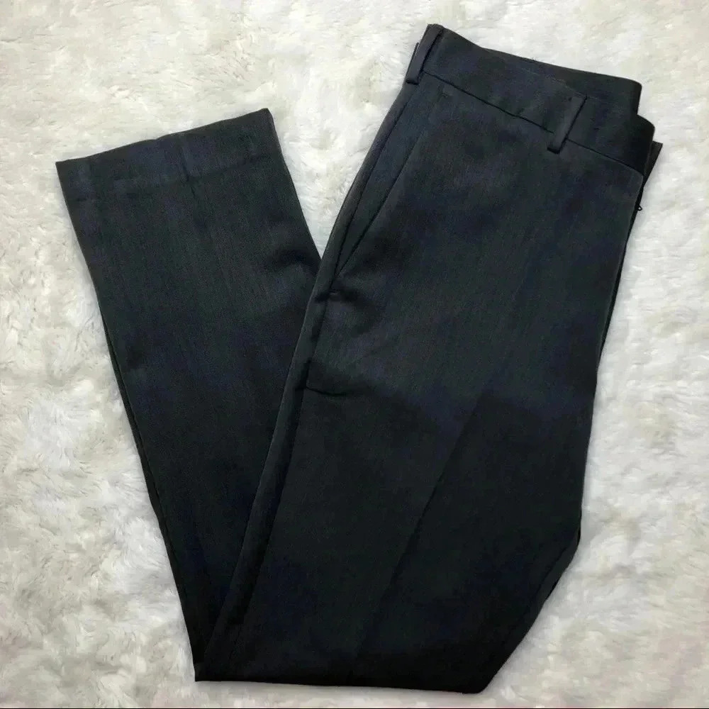Perry Ellis Dress Pants Slim Fit Grey Size 32 NWT
